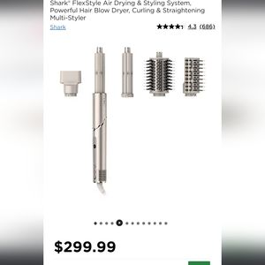 SHARK flex style hair drying and styling system